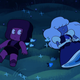 Ruby and Sapphire laying under the stars.